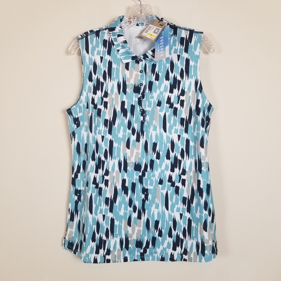 Puma Tops - Puma Sleeveless Golf Polo Shirt Medium NWT